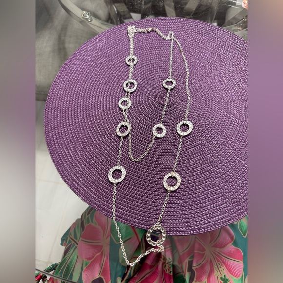 Jewelry - Two Layer Silver Chain Necklace!